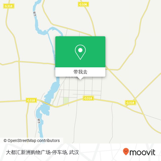 大都汇新洲购物广场-停车场地图