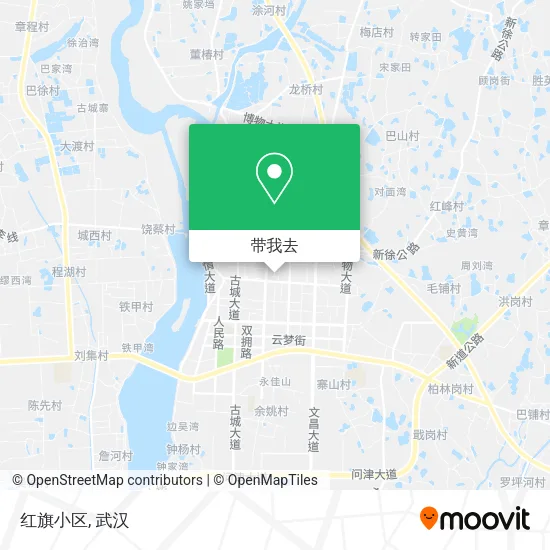 红旗小区地图