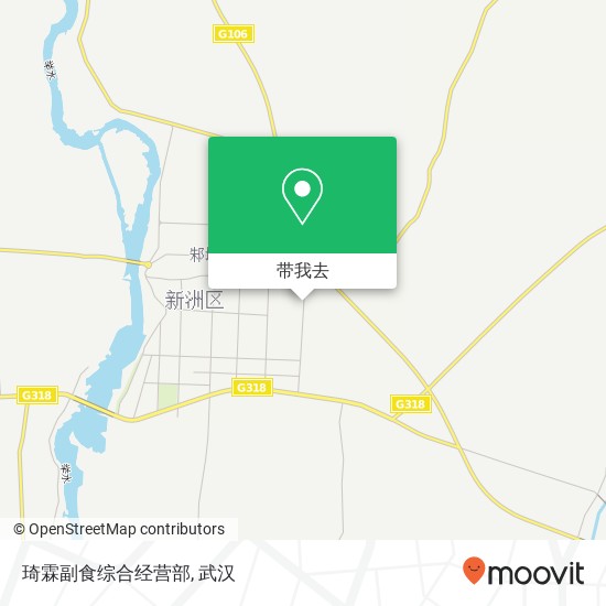 琦霖副食综合经营部地图