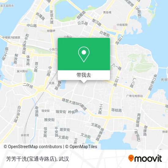芳芳干洗(宝通寺路店)地图