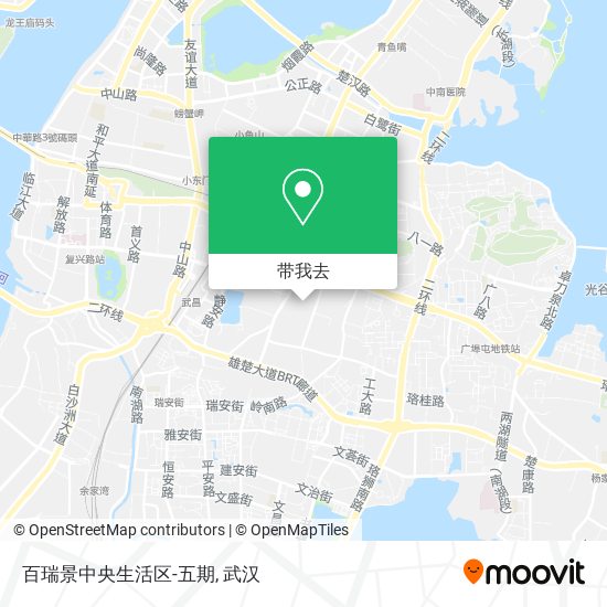 百瑞景中央生活区-五期地图
