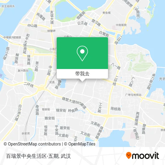 百瑞景中央生活区-五期地图