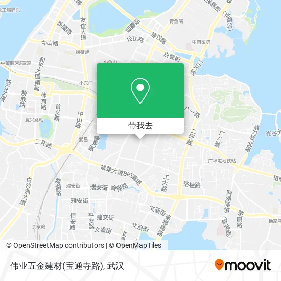 伟业五金建材(宝通寺路)地图