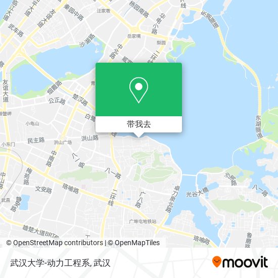 武汉大学-动力工程系地图