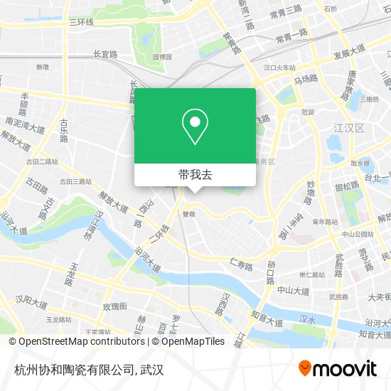 杭州协和陶瓷有限公司地图