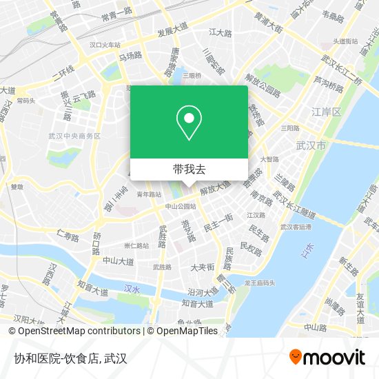 协和医院-饮食店地图