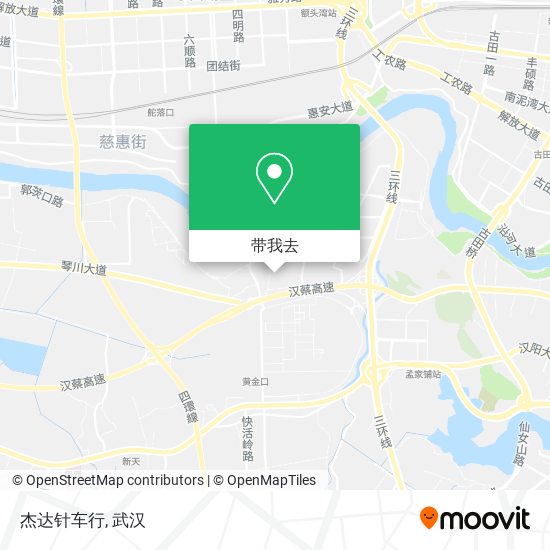 杰达针车行地图