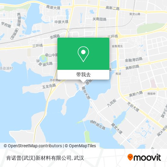 肯诺普(武汉)新材料有限公司地图