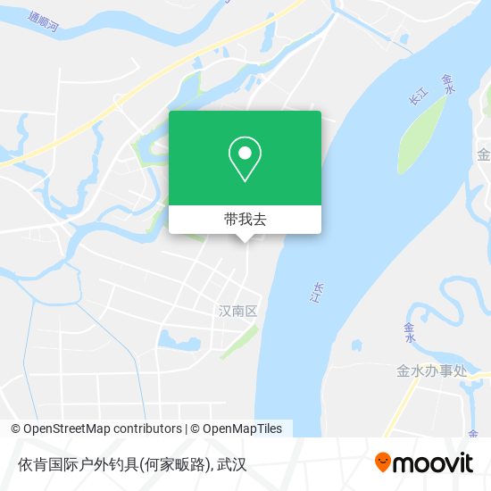 依肯国际户外钓具(何家畈路)地图