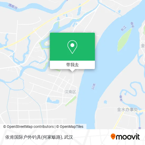 依肯国际户外钓具(何家畈路)地图