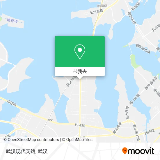 武汉现代宾馆地图