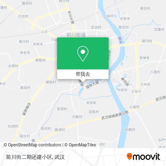 前川街二期还建小区地图