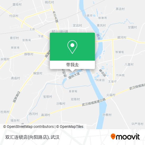 双汇连锁店(向阳路店)地图