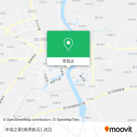 羊绒之家(南潭路店)地图