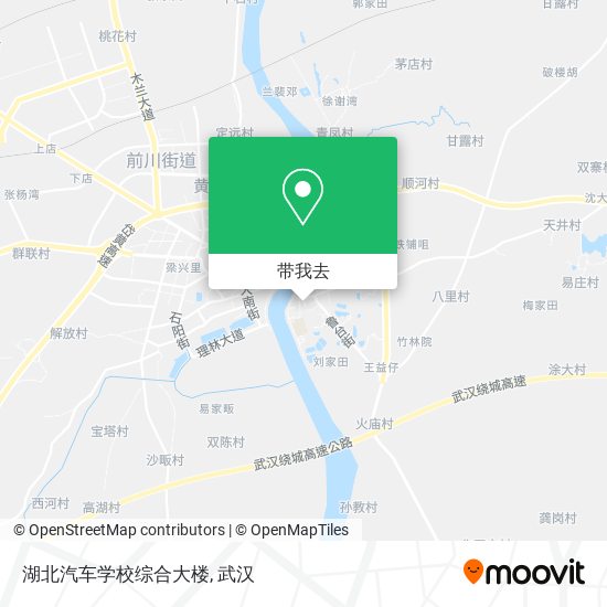 湖北汽车学校综合大楼地图