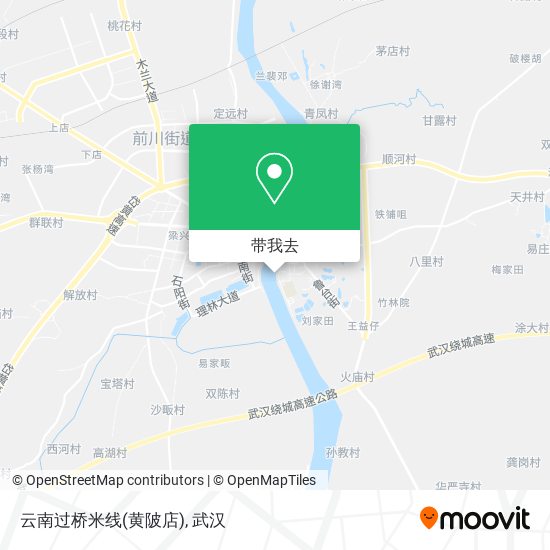 云南过桥米线(黄陂店)地图