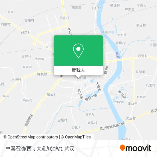 中国石油(西寺大道加油站)地图