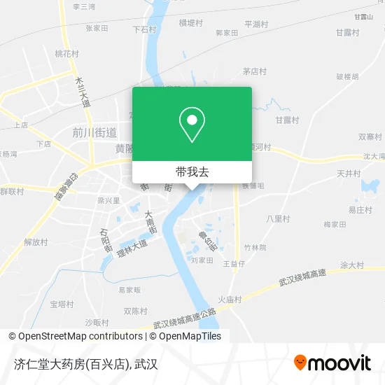 济仁堂大药房(百兴店)地图