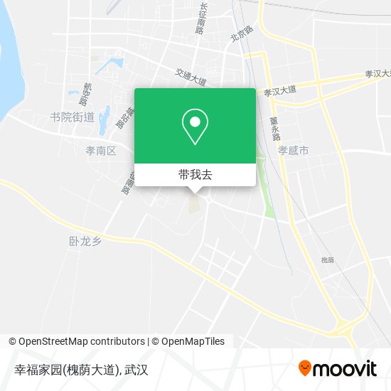 幸福家园(槐荫大道)地图