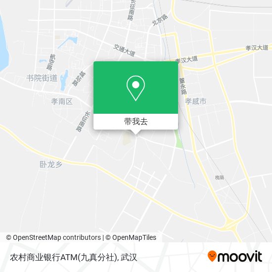 农村商业银行ATM(九真分社)地图