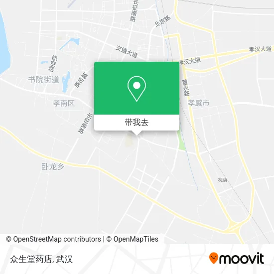 众生堂药店地图