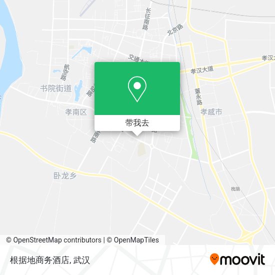 根据地商务酒店地图