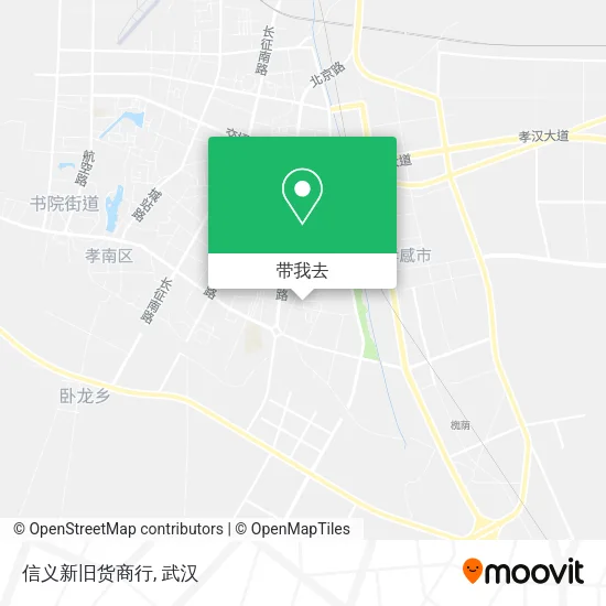 信义新旧货商行地图