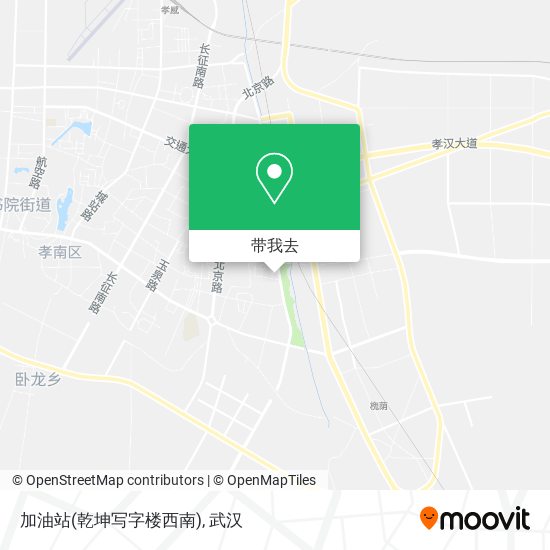 加油站(乾坤写字楼西南)地图