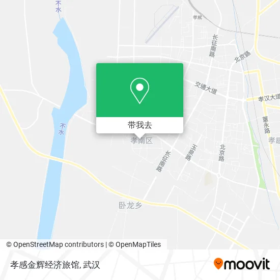 孝感金辉经济旅馆地图