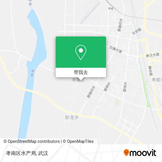 孝南区水产局地图