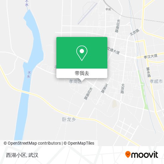 西湖小区地图