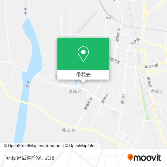 财政局后湖宿舍地图