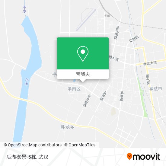 后湖御景-5栋地图