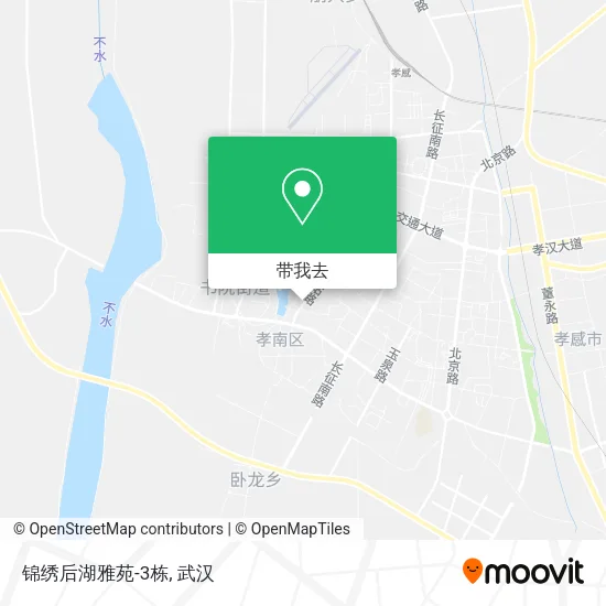 锦绣后湖雅苑-3栋地图