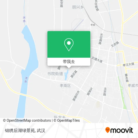 锦绣后湖绿景苑地图