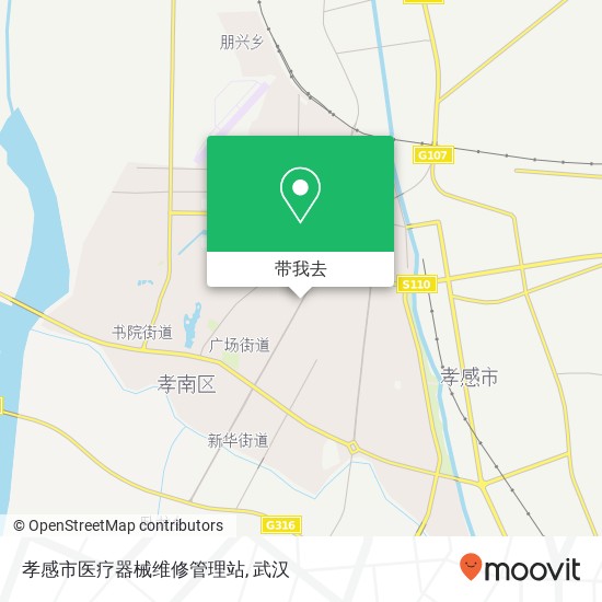 孝感市医疗器械维修管理站地图
