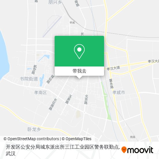 开发区公安分局城东派出所三江工业园区警务联勤点地图