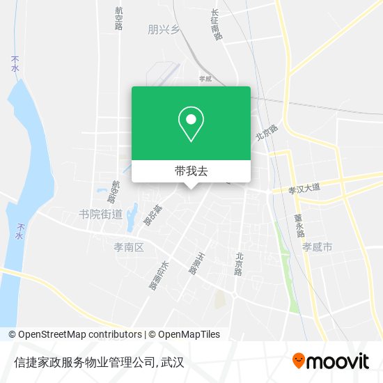 信捷家政服务物业管理公司地图