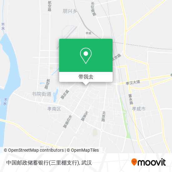 中国邮政储蓄银行(三里棚支行)地图