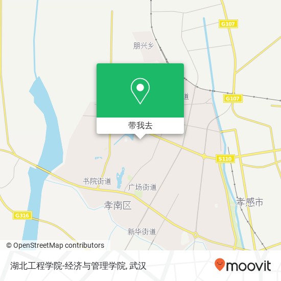 湖北工程学院-经济与管理学院地图