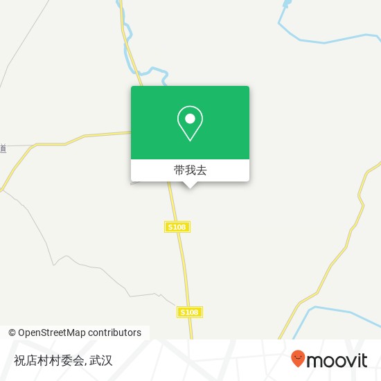 祝店村村委会地图