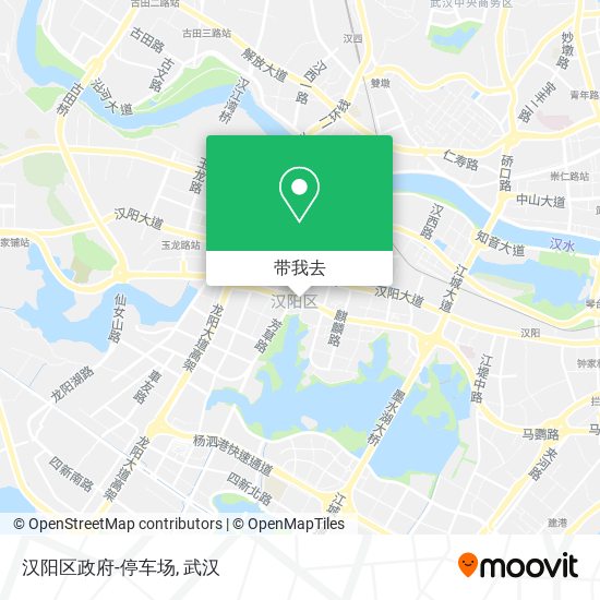 汉阳区政府-停车场地图