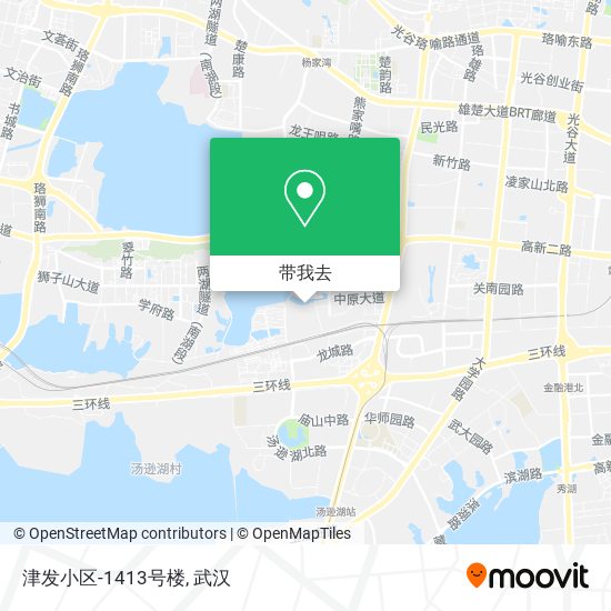 津发小区-1413号楼地图
