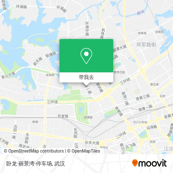 卧龙·丽景湾-停车场地图