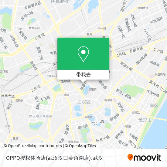 OPPO授权体验店(武汉汉口菱角湖店)地图