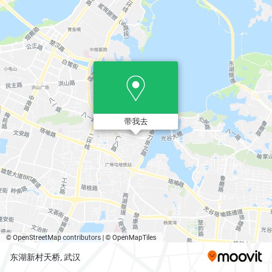 东湖新村天桥地图