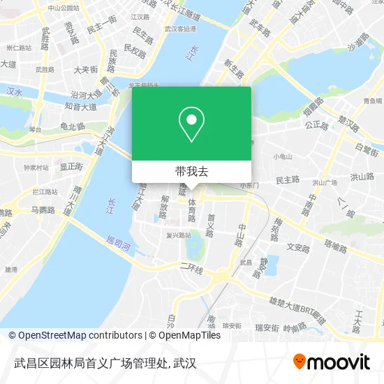 武昌区园林局首义广场管理处地图