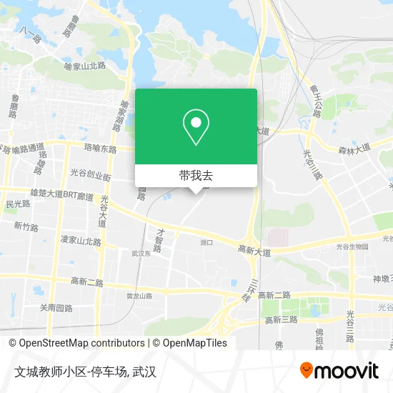 文城教师小区-停车场地图
