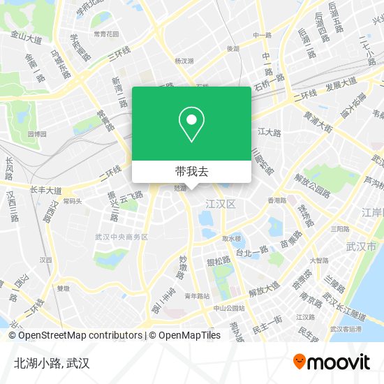 北湖小路地图