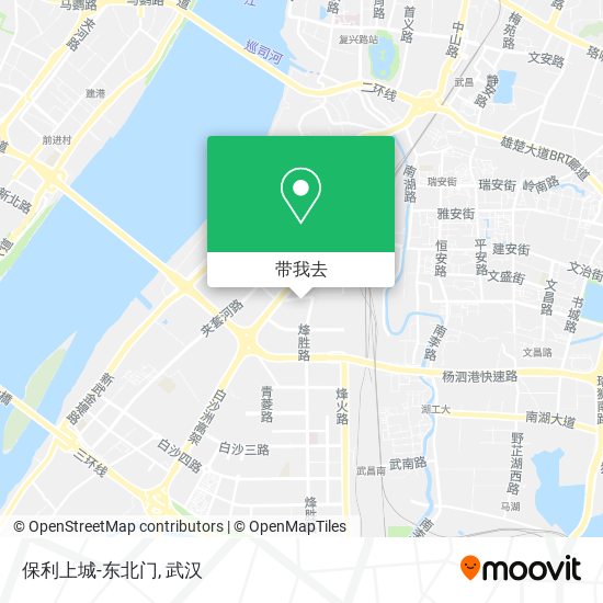 保利上城-东北门地图
